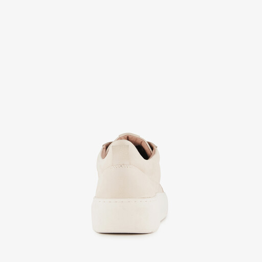 Leren heren sneakers beige