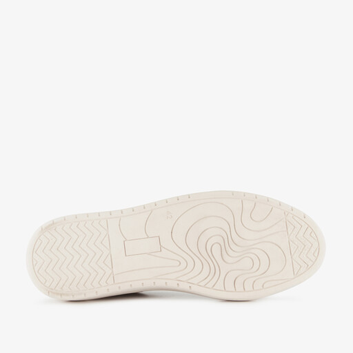 Leren heren sneakers beige