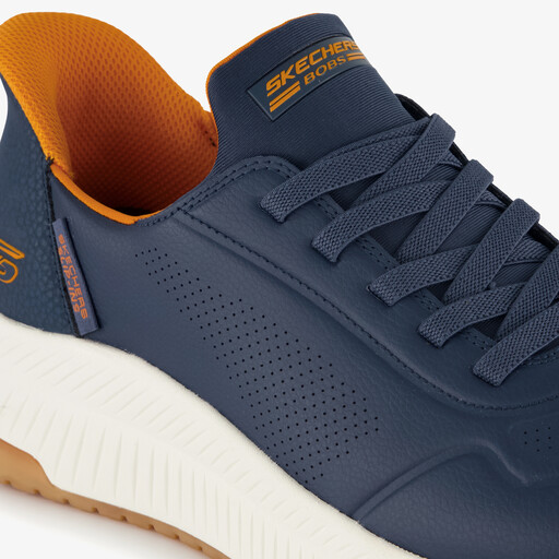 Slip-ins: BOBS Sport Squad 4 - Direct Step heren sneakers blauw