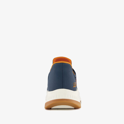 Slip-ins: BOBS Sport Squad 4 - Direct Step heren sneakers blauw