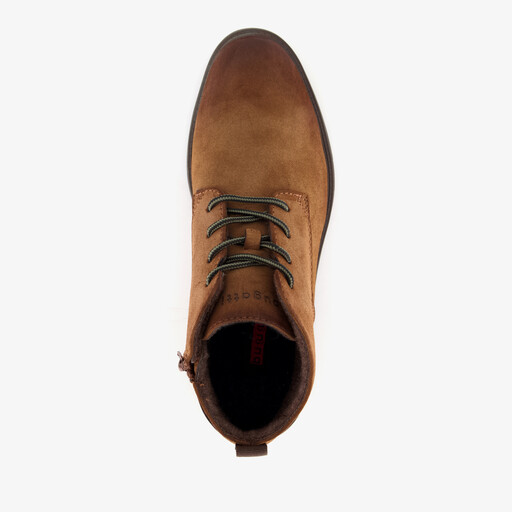 Heren veterschoenen cognac