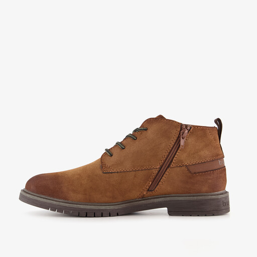 Heren veterschoenen cognac