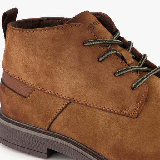 Heren veterschoenen cognac