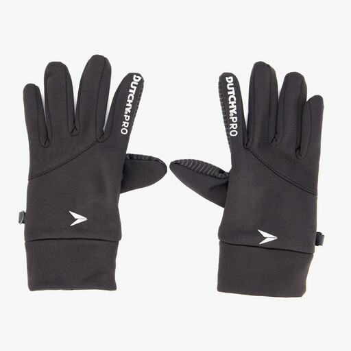 Voetbalhandschoenen zwart