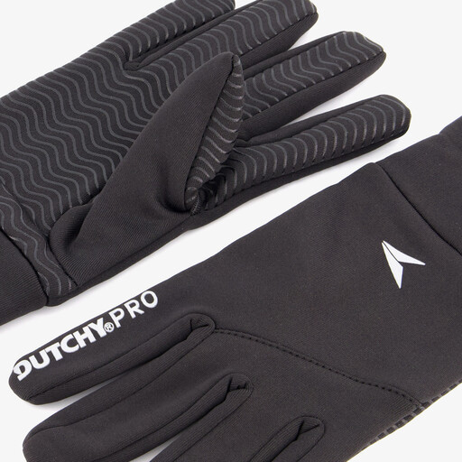 Voetbalhandschoenen zwart