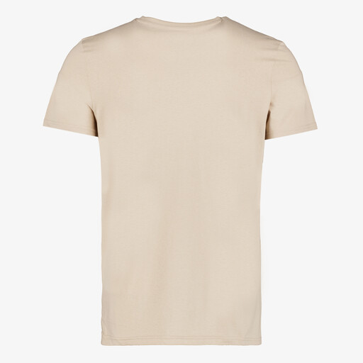 Heren T-shirt beige