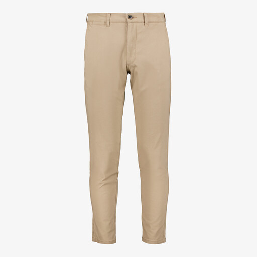 Slim fit heren chino beige L32