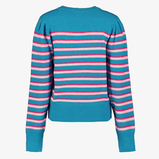 Dames trui met roze strepen