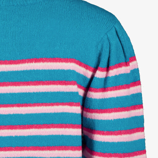 Dames trui met roze strepen