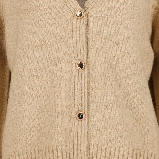 Twoday dames vest beige