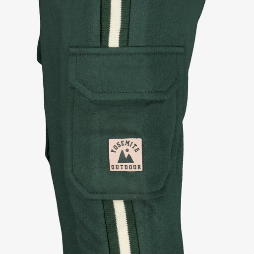 Jongens cargo joggingbroek groen