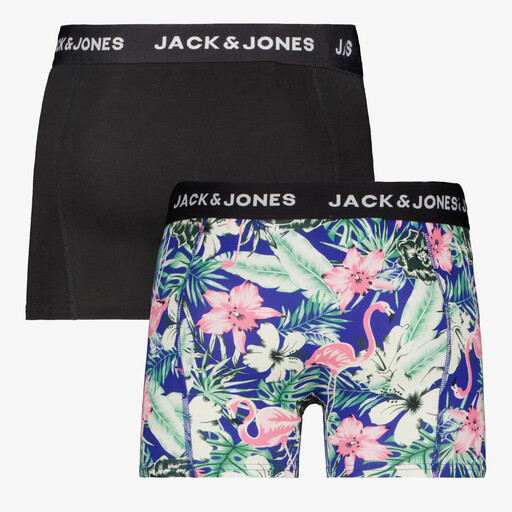 Heren boxershorts met bloemenprint 2-pack
