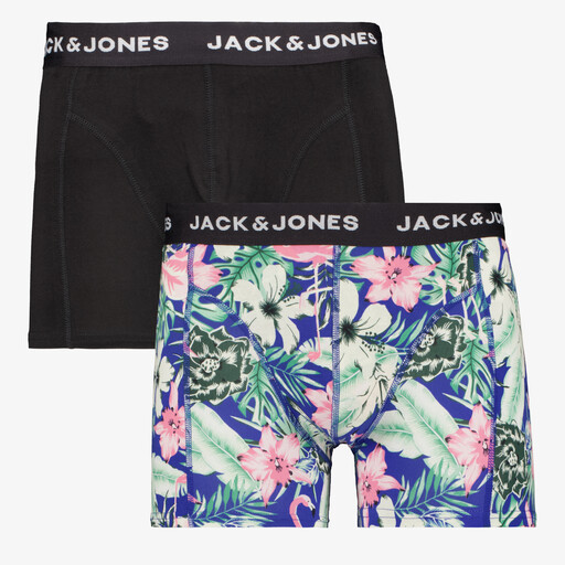 Heren boxershorts met bloemenprint 2-pack