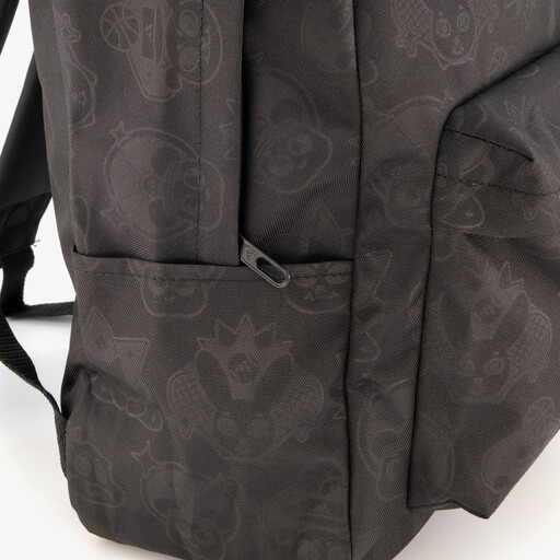 Kinder rugzak zwart paars