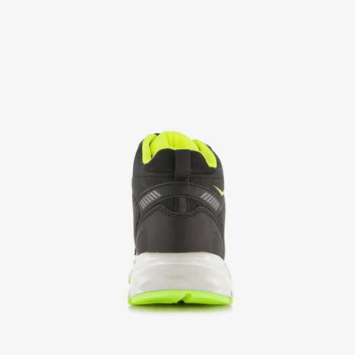 Hoge jongens wandelschoenen cat. A B zwart groen