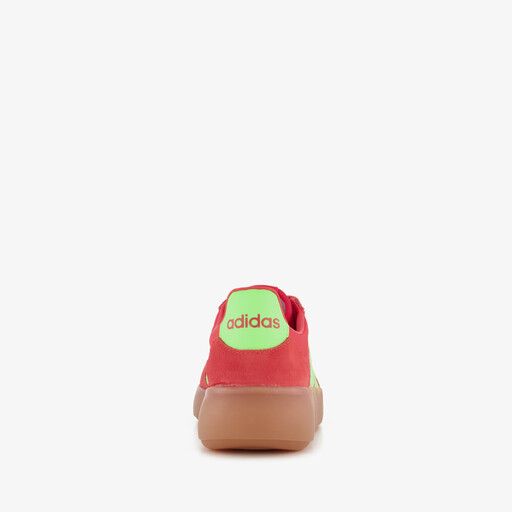 Barreda Decode suède dames sneakers rood groen