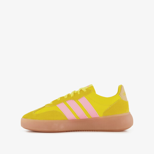 Barreda Decode suède dames sneakers geel