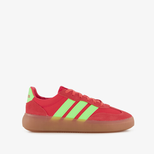 Barreda Decode suède dames sneakers rood groen