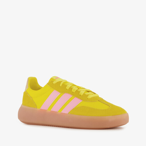 Barreda Decode suède dames sneakers geel