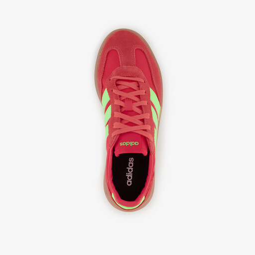 Barreda Decode suède dames sneakers rood groen