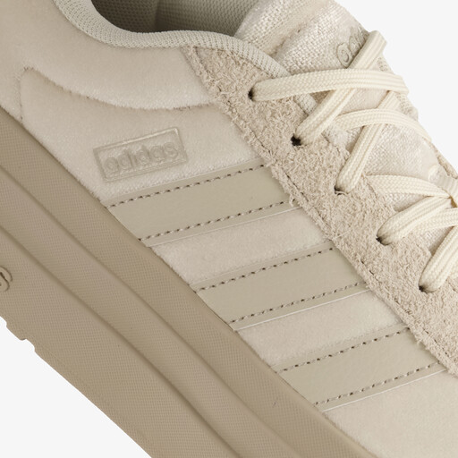 VL Court Bold suède dames sneakers wit