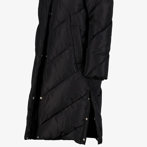 Twoday dames puffer winterjas zwart