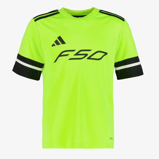 F50 JSY Y kinder voetbal T-shirt geel zwart