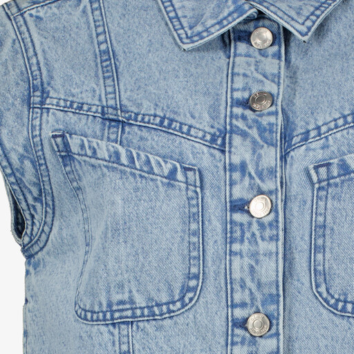 Dames denim gilet