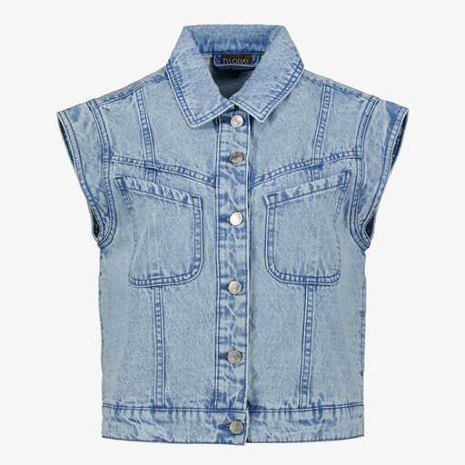 Dames denim gilet