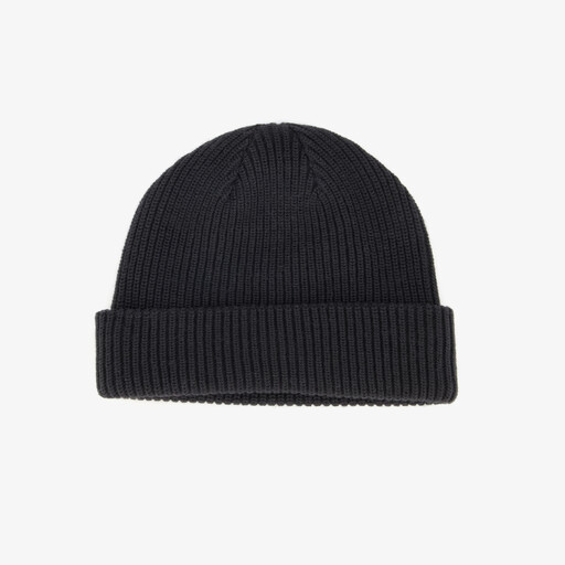 Salty Lined-beanie muts zwart