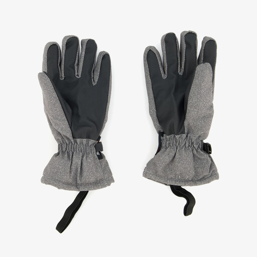 Kinder skihandschoenen grijs