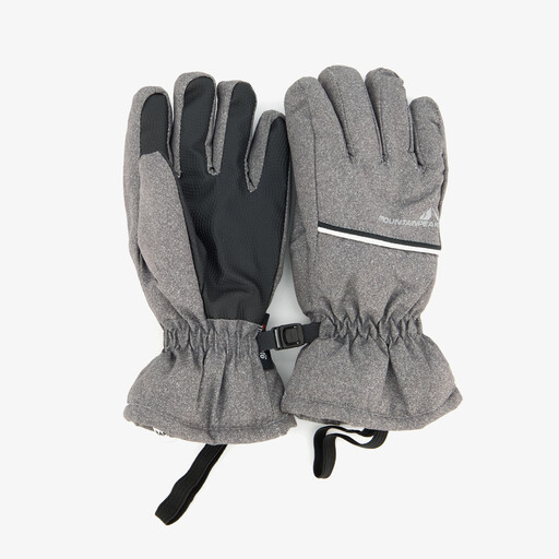 Kinder skihandschoenen grijs