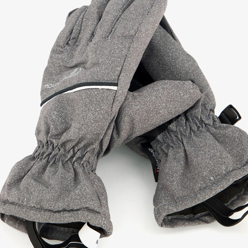 Kinder skihandschoenen grijs