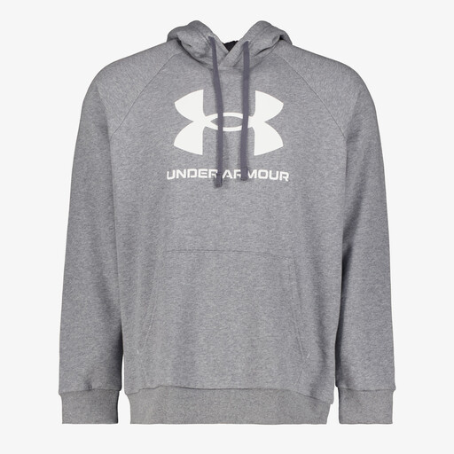 Rival Fleece Logo heren hoodie grijs