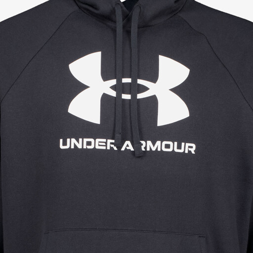 Rival Fleece Logo heren hoodie zwart