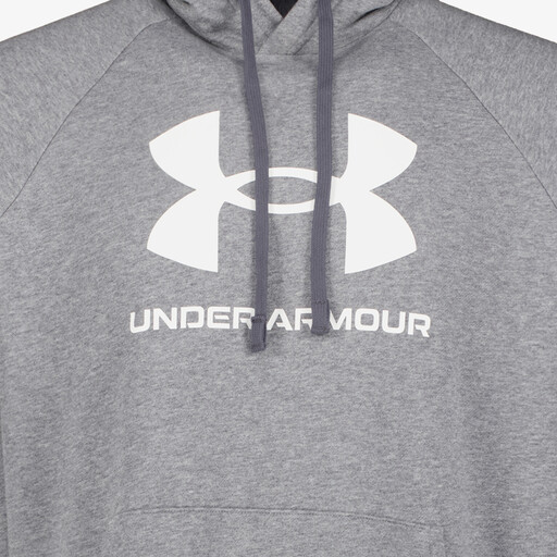 Rival Fleece Logo heren hoodie grijs