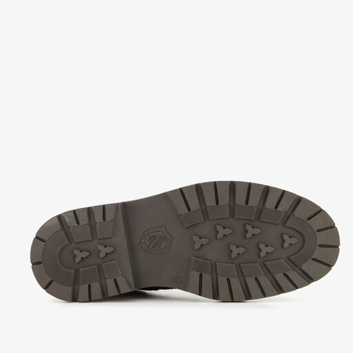 Leren heren veterboots bruin