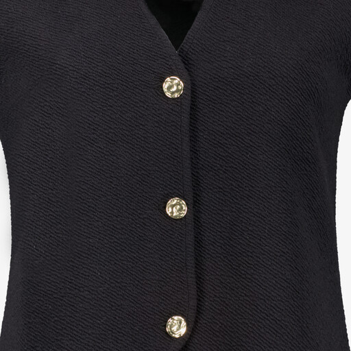 Dames gilet zwart