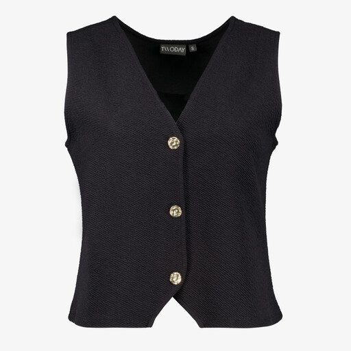 Dames gilet zwart