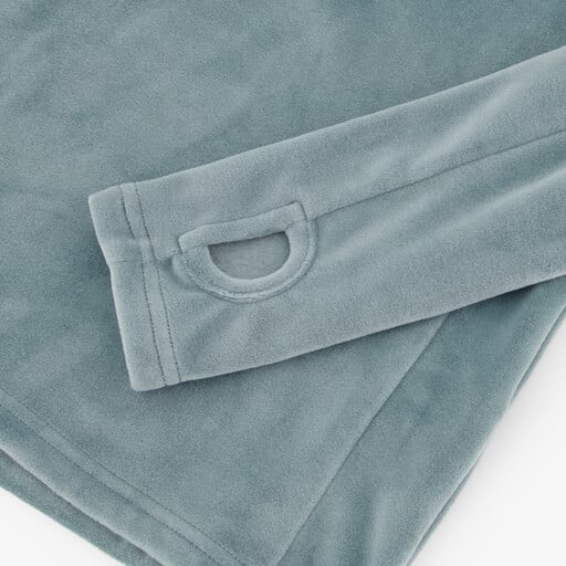 Dames skipully UV-werend blauw