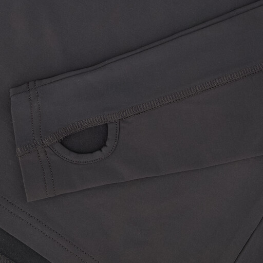 Heren skipully UV-werend zwart