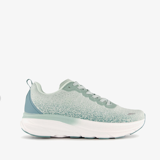 Dames hardloopschoenen groen blauw