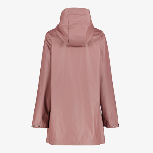 Lange dames regenjas roze