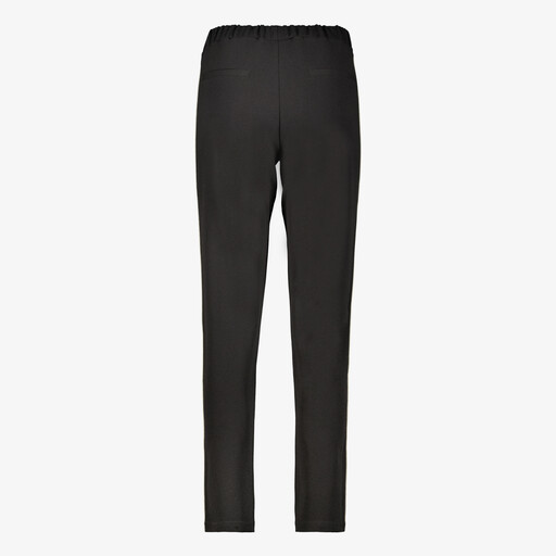 Dames broek met bies zwart