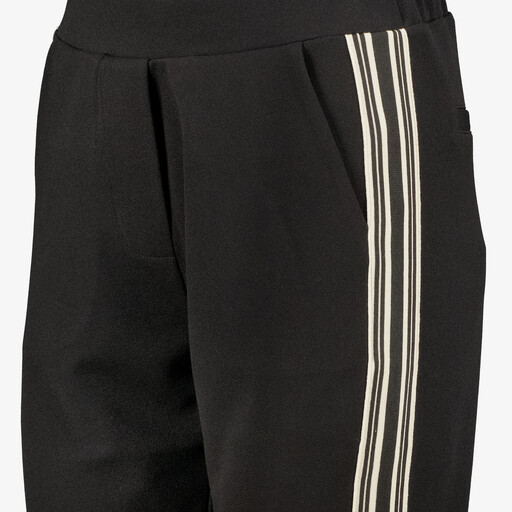 Dames broek met bies zwart