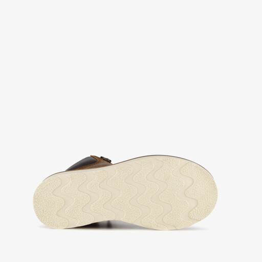 Gevoerde leren jongens veterboots cognac