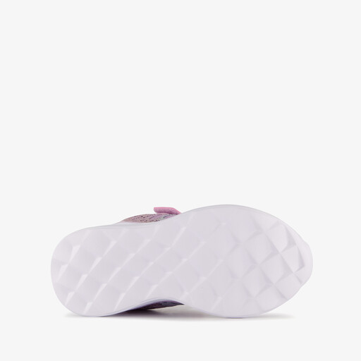 Meisjes sneakers met lichtjes en glitters paars