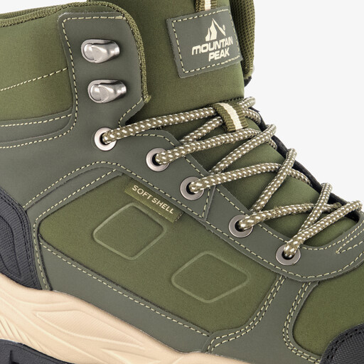 Hoge heren wandelschoenen cat. A B groen