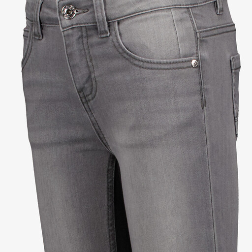 Twoday meisjes flared jeans medium grijs