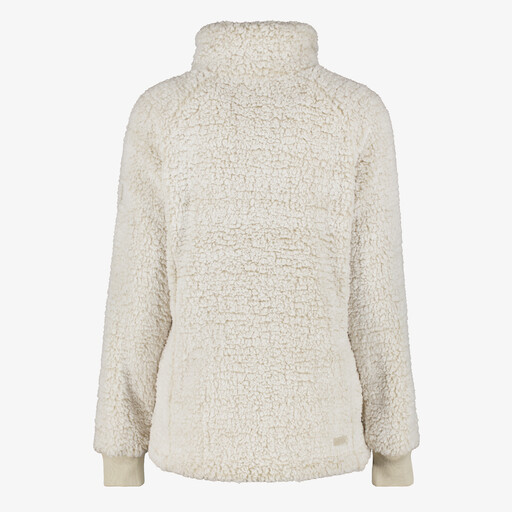 Dames outdoor teddy vest ecru